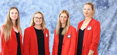 Katrina Bulkovska, Laila Forstmane, Marlena Gavare, Anna Diana Svanka Mezule